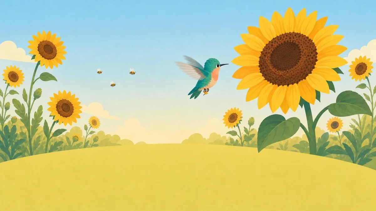 A page painted in the flat and modern style